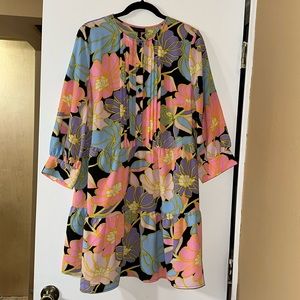 Floral mini dress